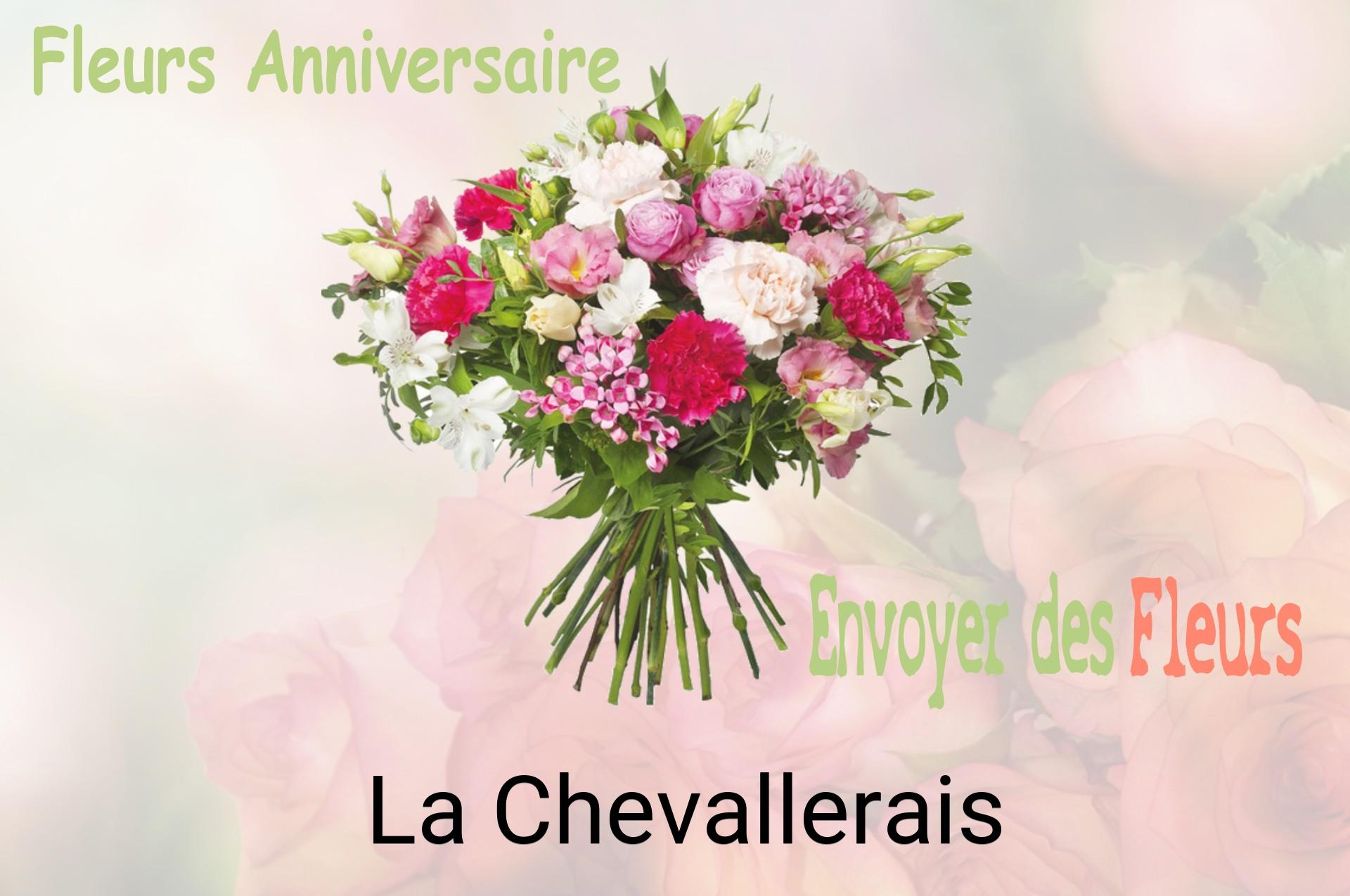 Bouquet de fleurs d’anniversaire livré à La Chevallerais