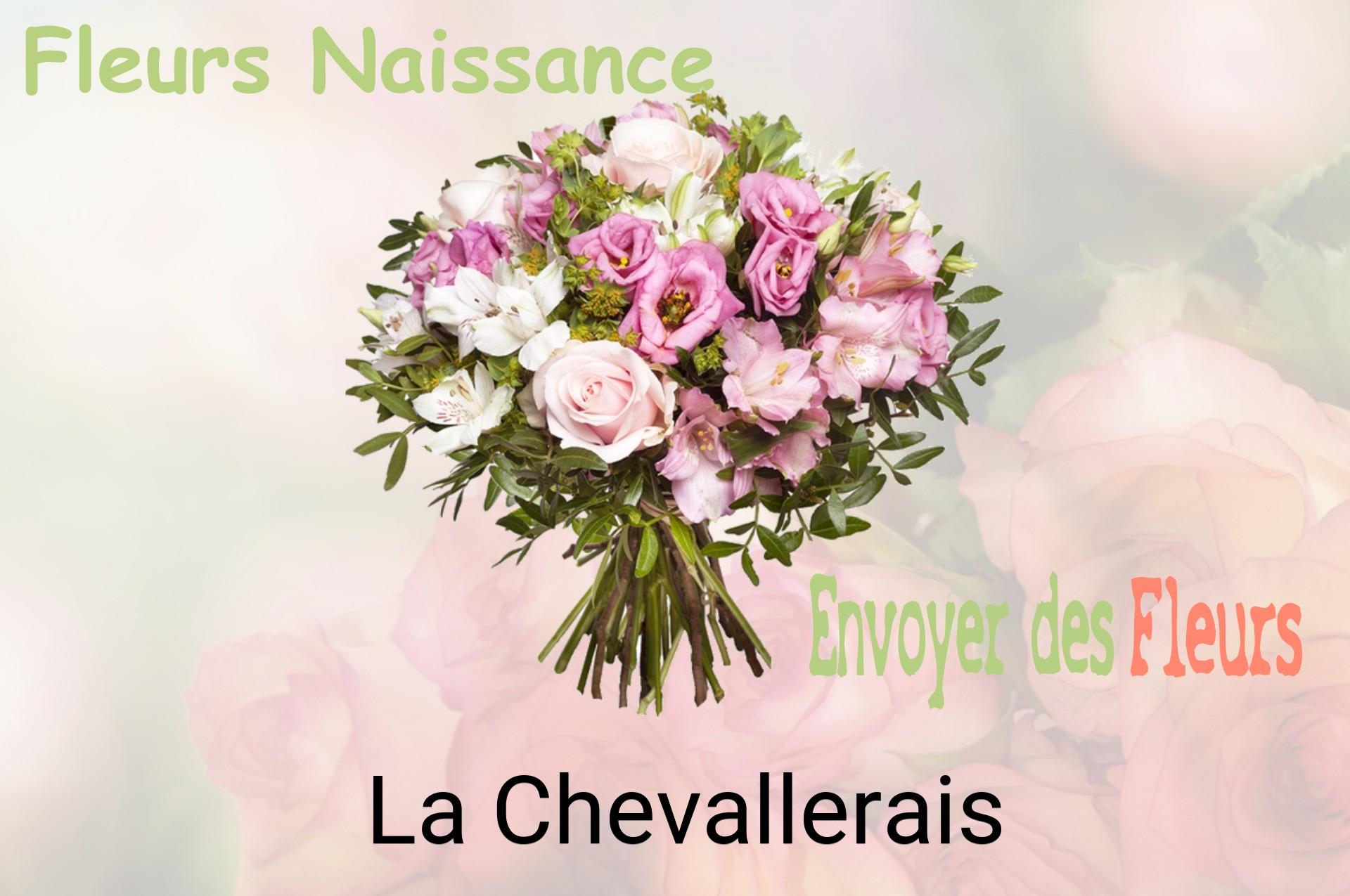 Bouquet de fleurs de naissance livré à La Chevallerais